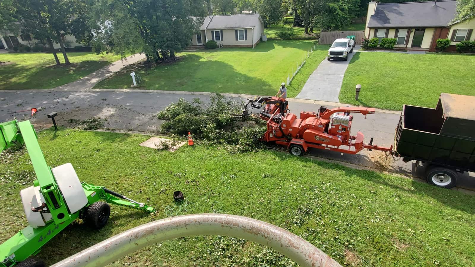 Storm clean-up — Fort Mill area